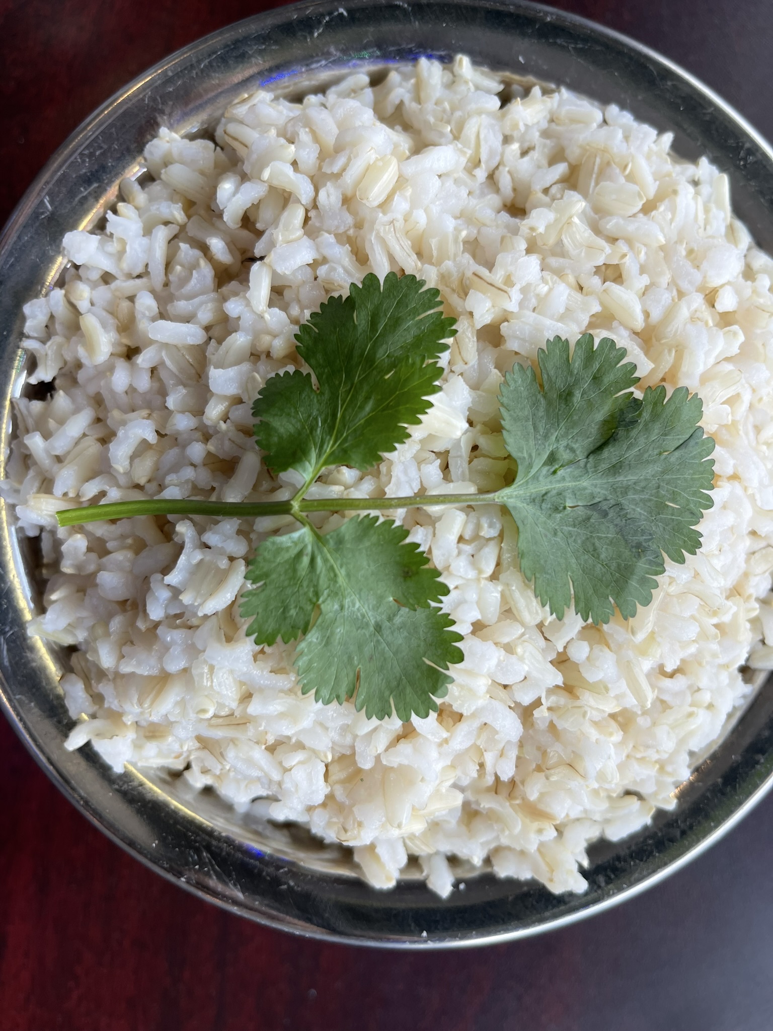 brown basmati rice